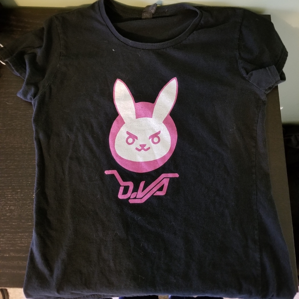 Blizzard Overwatch game D.Va bunny cap sleeve